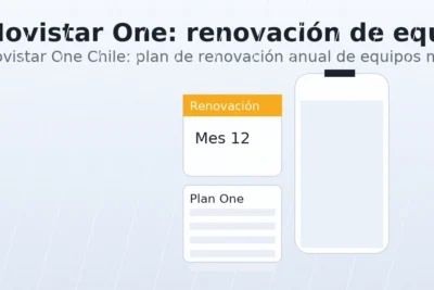 Movistar One Chile: plan de renovación anual de equipos móviles