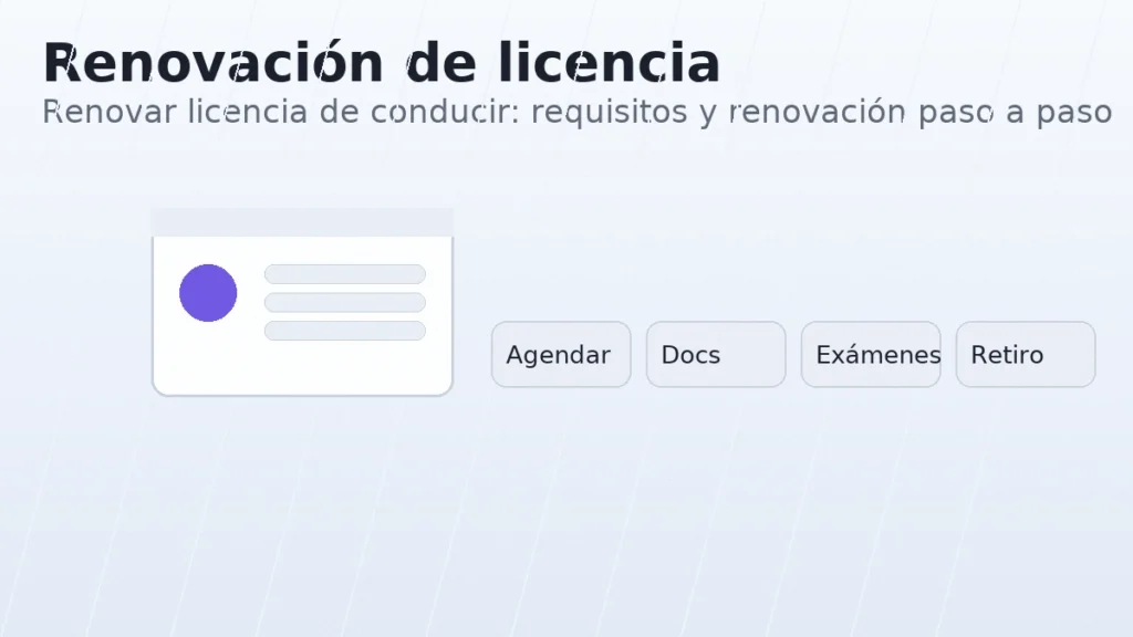 Renovar licencia de conducir en Chile: guía paso a paso y requisitos