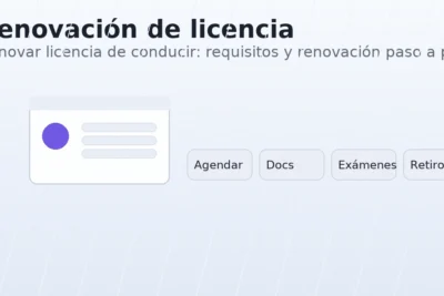 Renovar licencia de conducir en Chile: guía paso a paso y requisitos