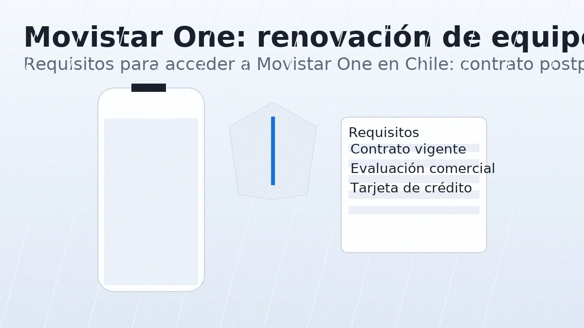 Requisitos para acceder a Movistar One en Chile: contrato postpago, evaluación y tarjeta